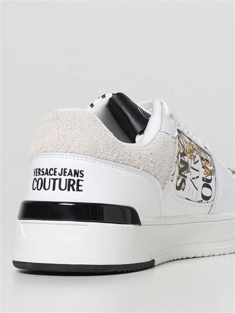 white versace jeans trainers|Versace Jeans couture sneakers.